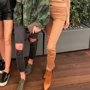 Tan JBrand & Theory jeans